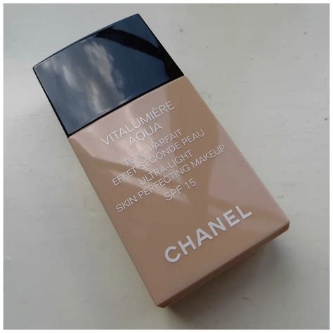 chanel vitalumiere aqua beautypedia|Chanel vitalumiere aqua beige rose.